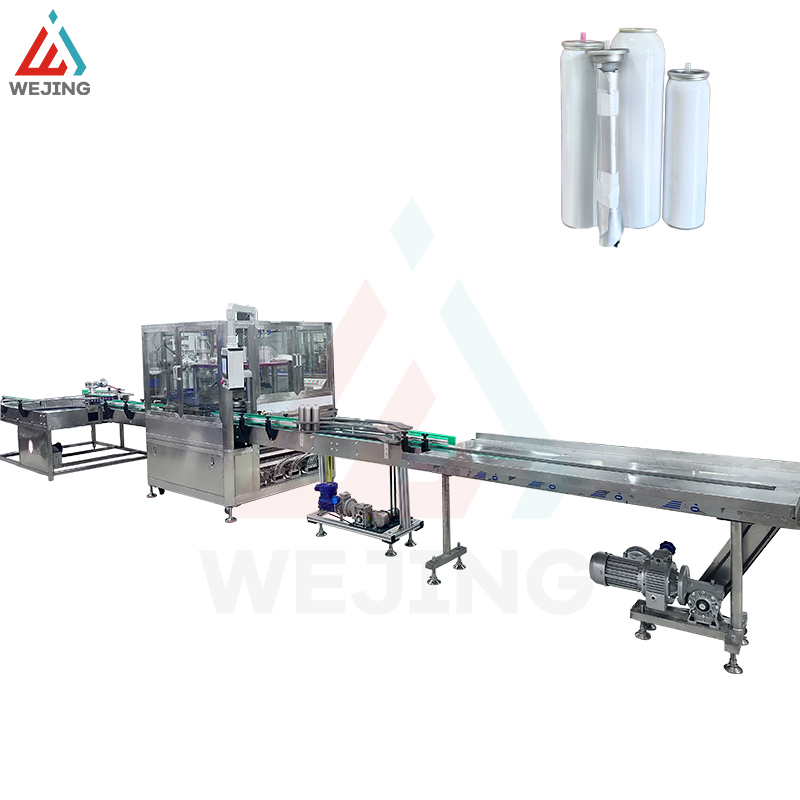Full Auto BOV Aerosol Filling Line