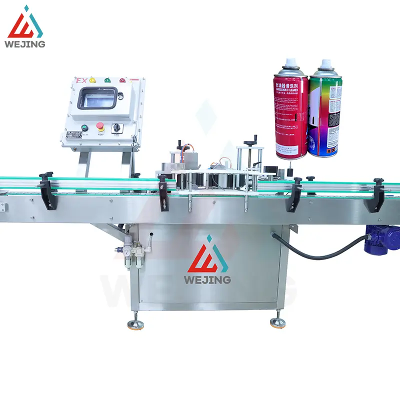 Automatic Aerosol Can Tube Stick Machine