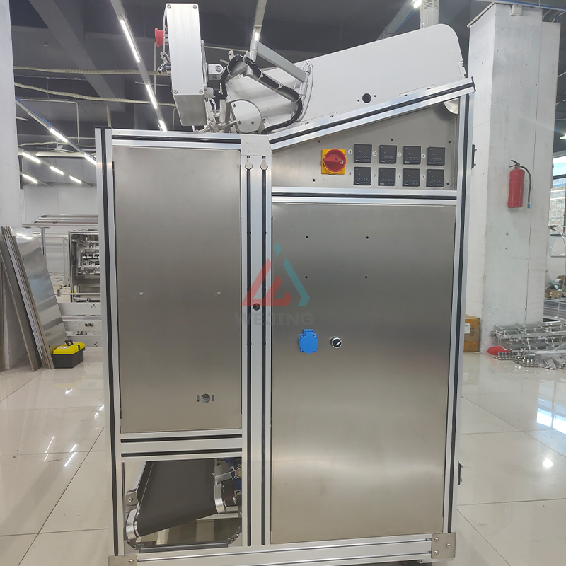 8 heads facial mask filling packing machine